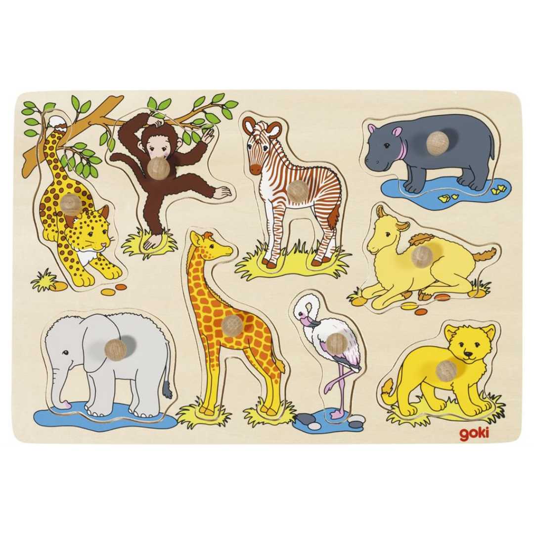 Steekpuzzel | Afrikaanse babydieren