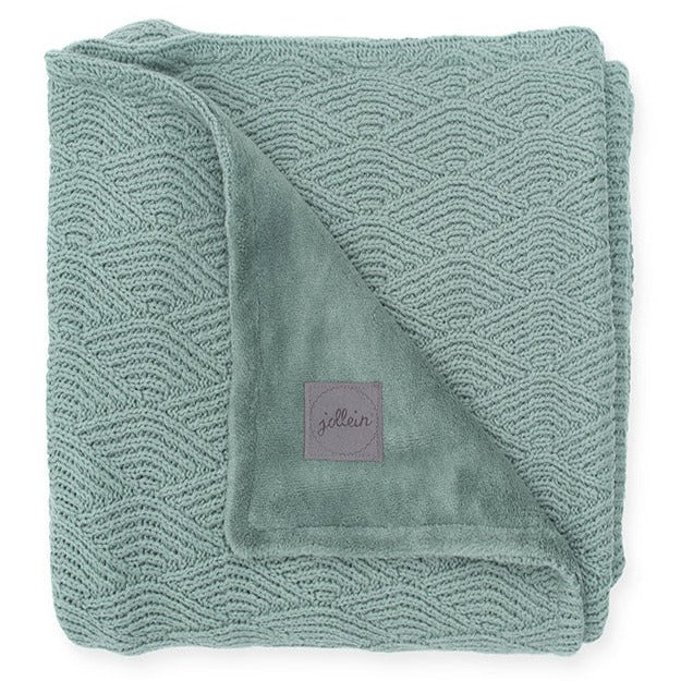 Deken River knit | Fleece (75x100cm)