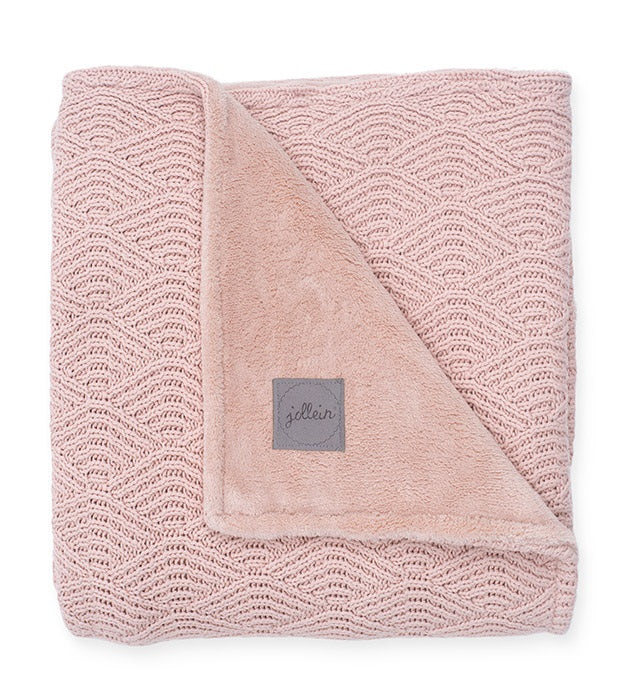 Deken River knit | Fleece (75x100cm)