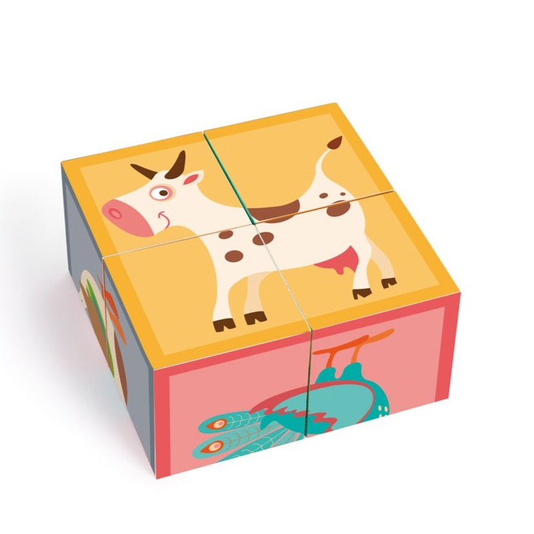 Blokkenpuzzel | Boerderij