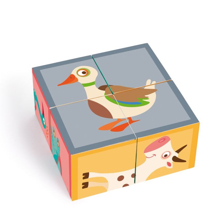 Blokkenpuzzel | Boerderij