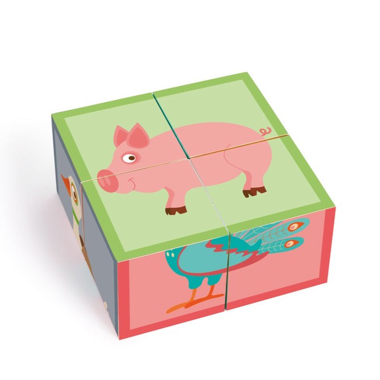 Blokkenpuzzel | Boerderij