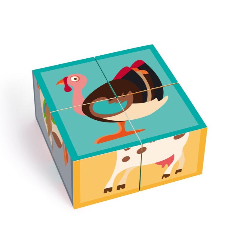Blokkenpuzzel | Boerderij