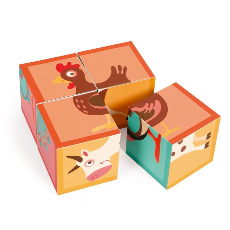 Blokkenpuzzel | Boerderij