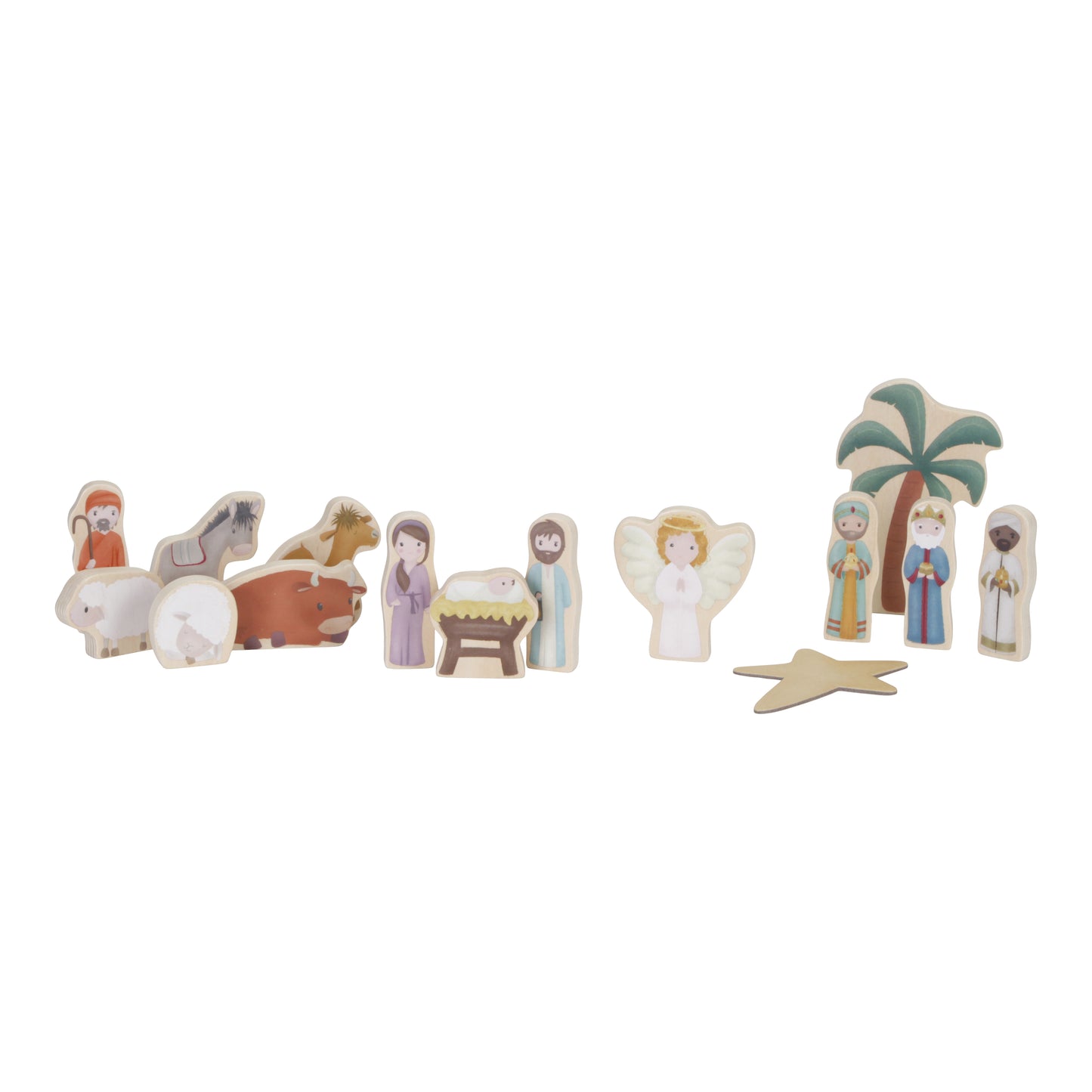 Speelkoffer Kerststal