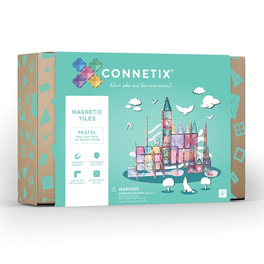 Connetix | Pastel Ball Run Pack | 106 stuks