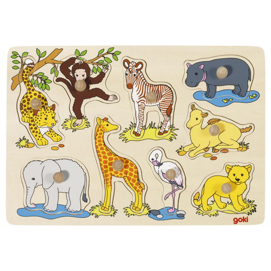 Steekpuzzel | Afrikaanse babydieren