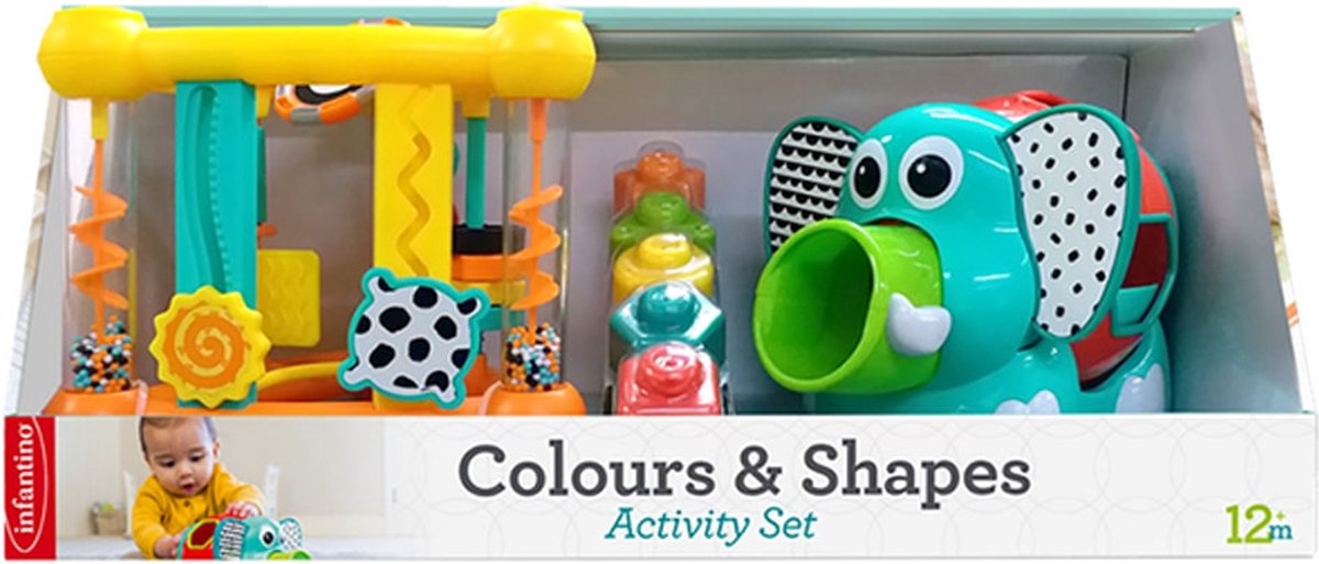 colours & shapes activity set
