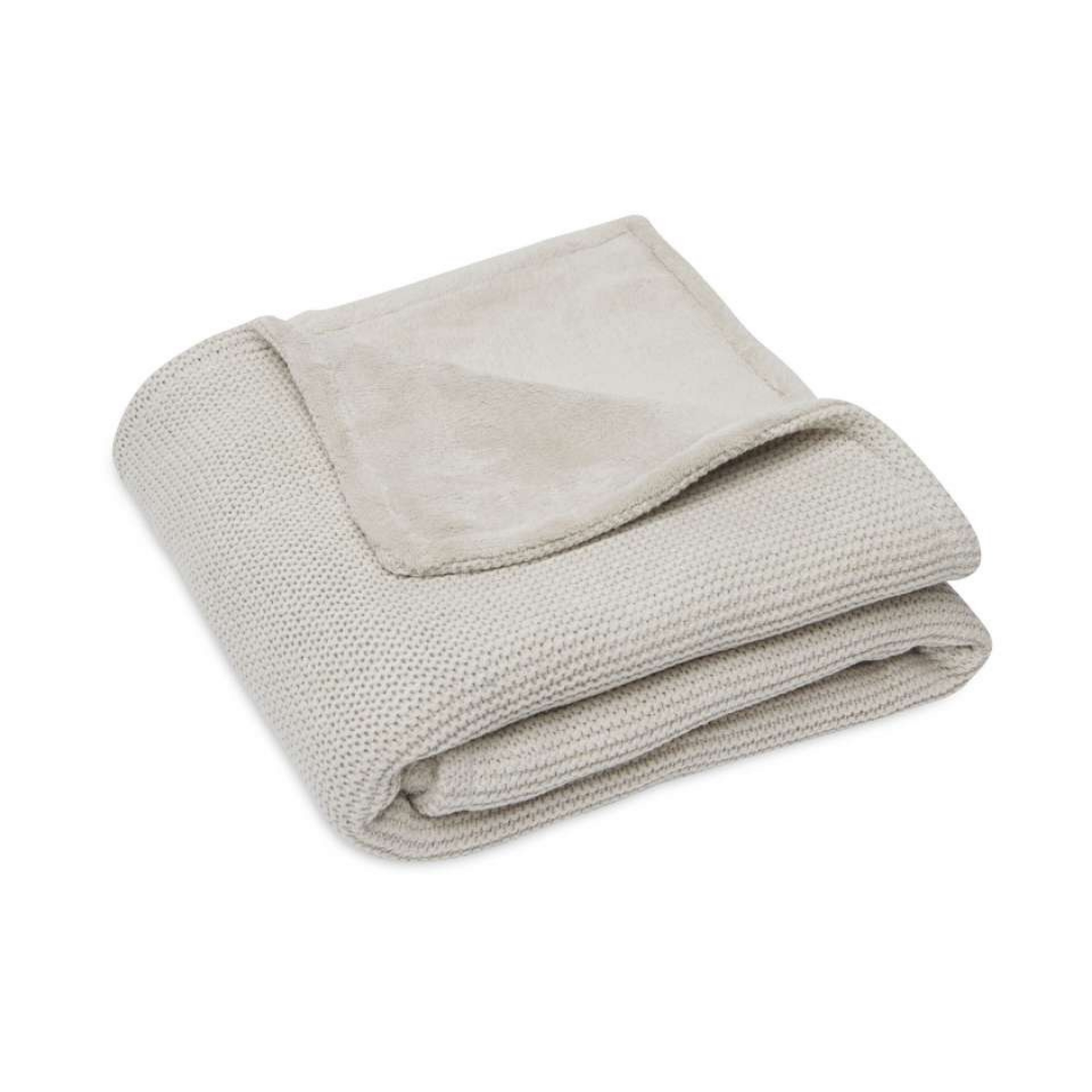 Deken Basic knit | Fleece (75x100cm)