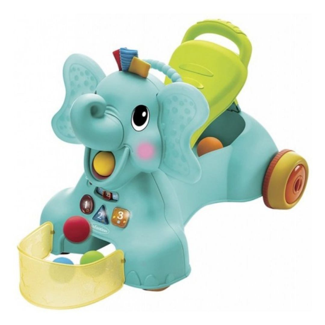 3-in-1 ride on elephant