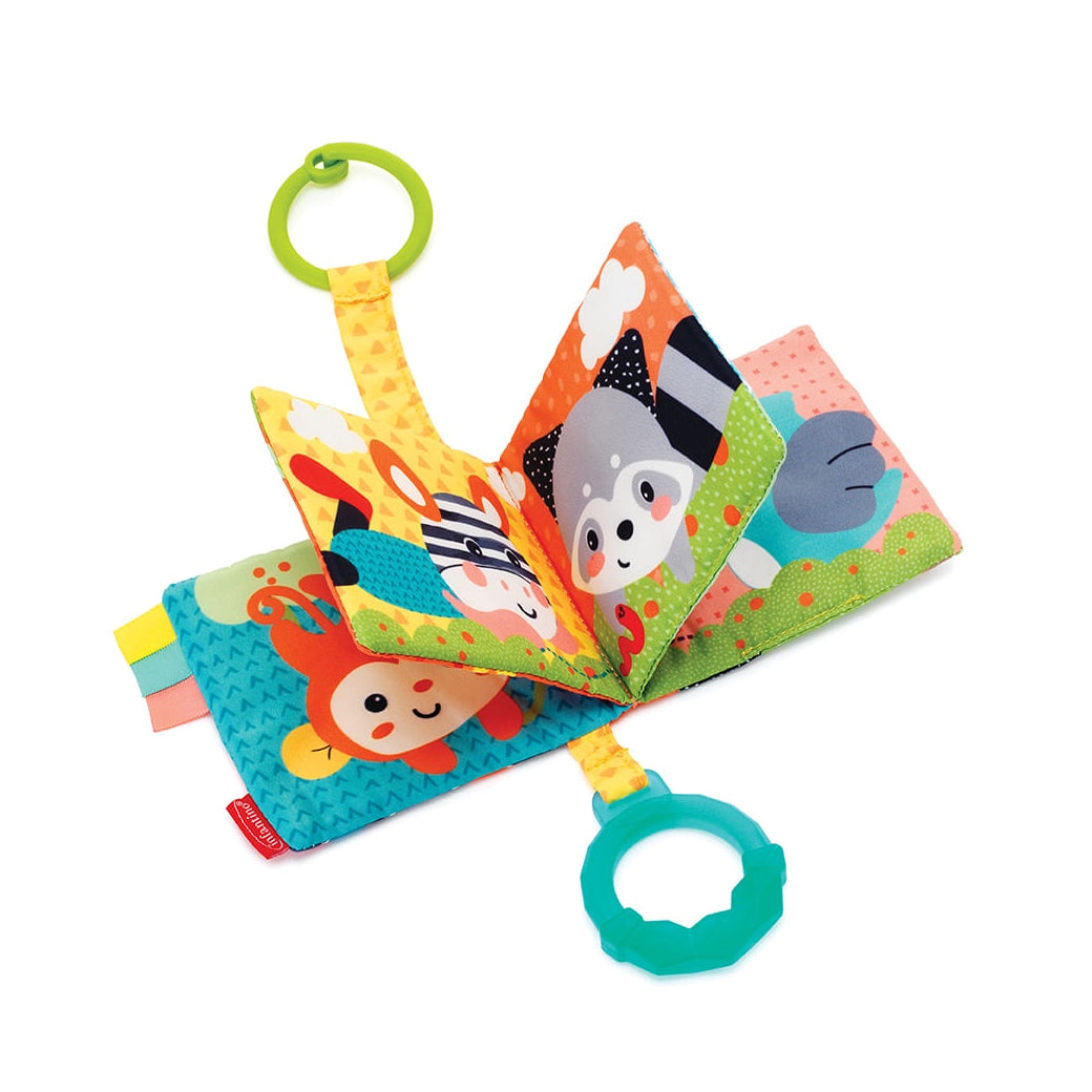 Activiteitenboekje | Link & Squeak animal crinkle book