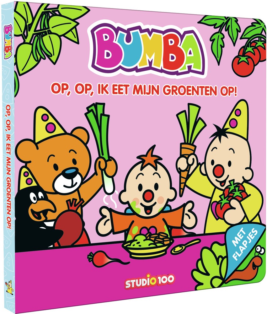 Boek Bumba: op, op, ik eet mijn groenten op!