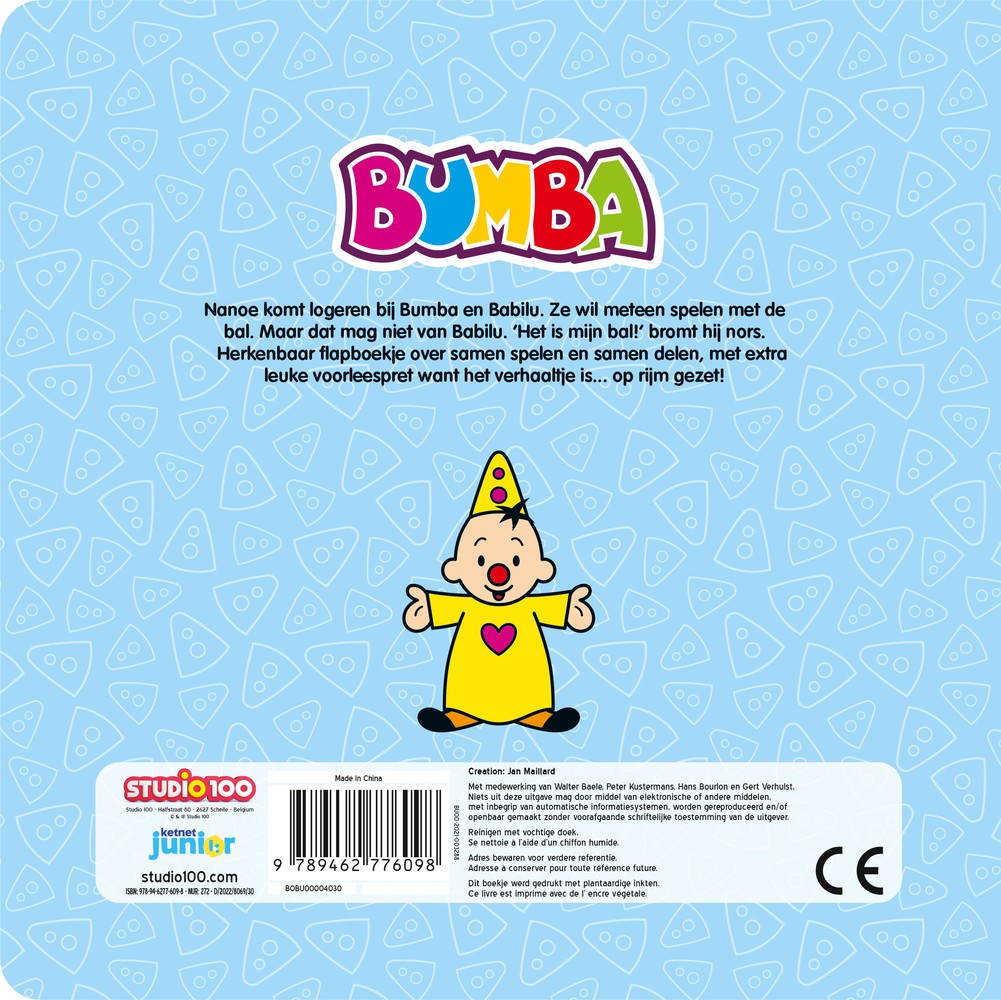 Boek Bumba: samen spelen, samen delen
