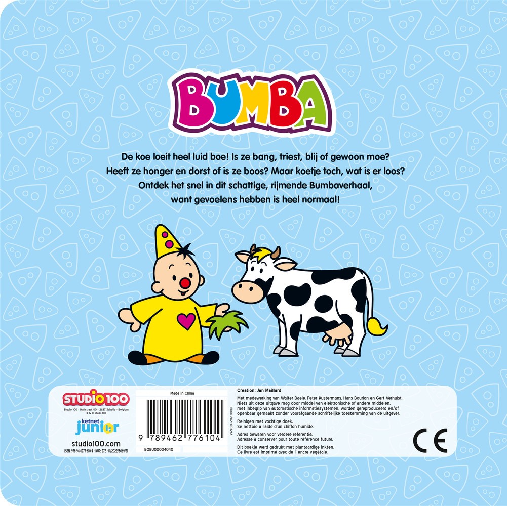 Boek Bumba: boe doet de koe