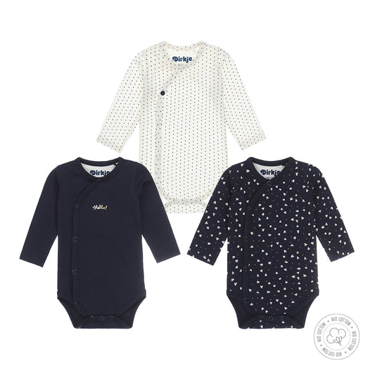 Romper lange mouw | Girls (set van 3)