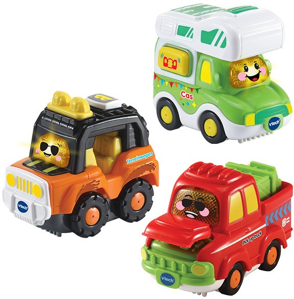 Toet toet auto: Cas/Ted/Pascal