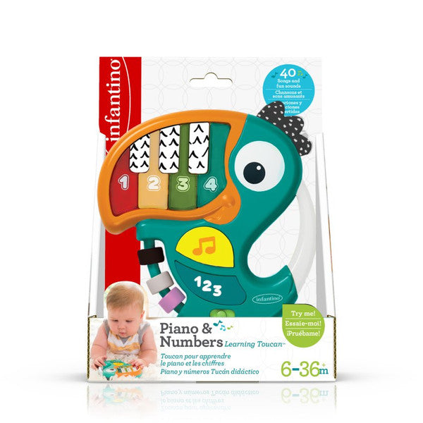 Piano & Numbers Learning Toucan